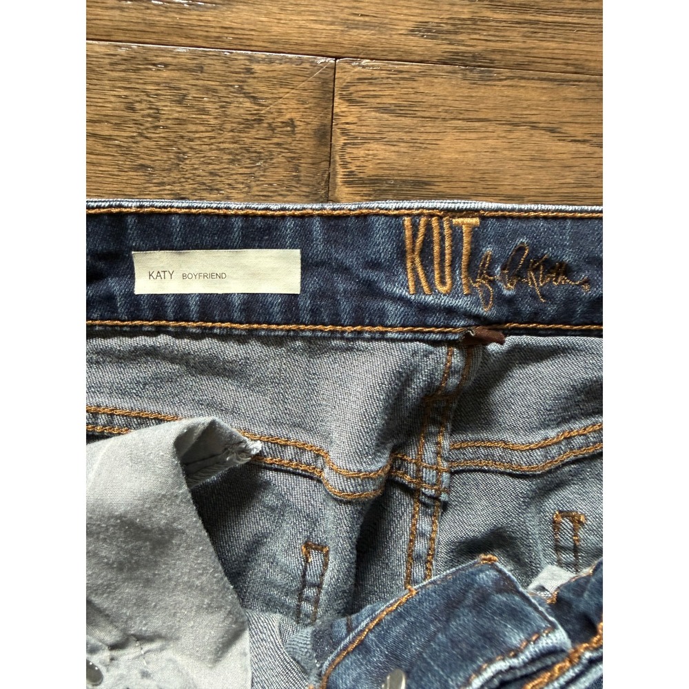 KUT from the Kloth - Katy Boyfriend Jeans Size 8 - Picture 5 of 5